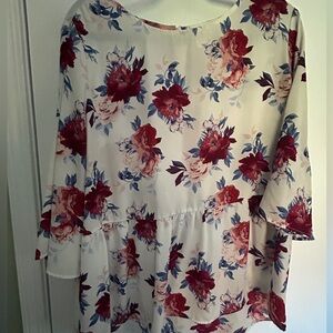 Floral ladies blouse